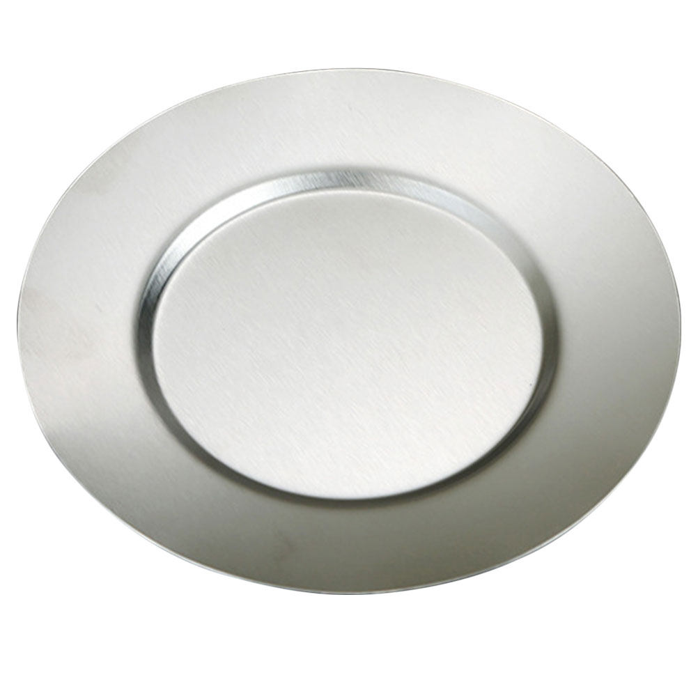 Food Snacks For Camping - Stainless Steel Plate Round Food Grade
