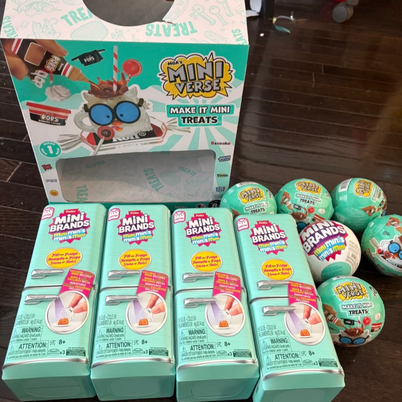 Food Snacks Brands - Miniverse Mini Snack Ball Refrigerator Diy
