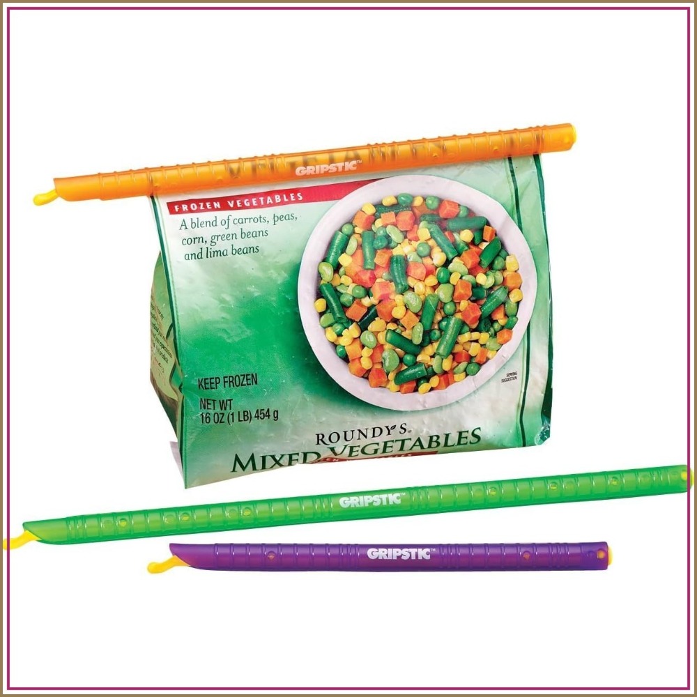 Food Snacks Images - Reusable Bag Sealer Clips - Airtight