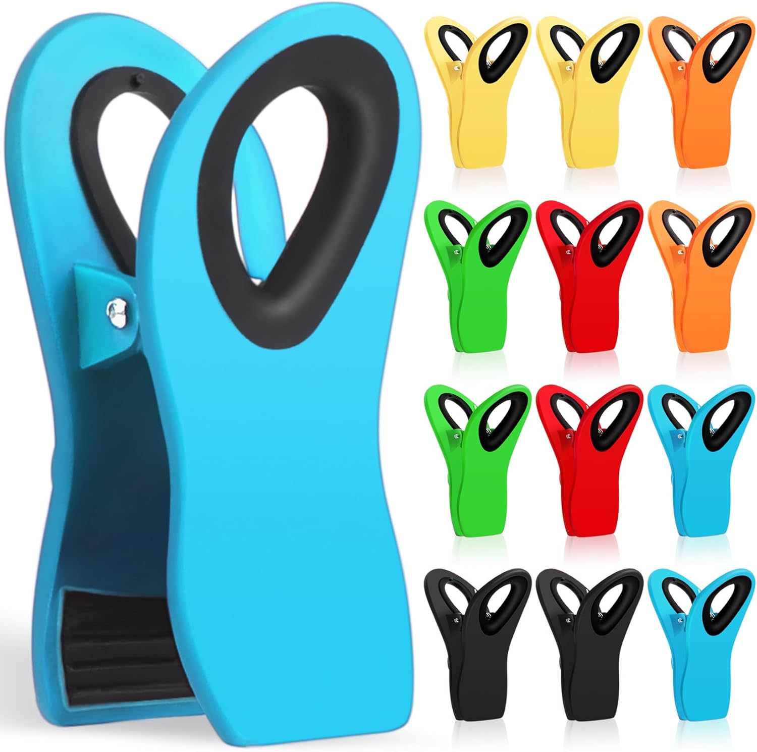 Food Snacks Images - 12 Pack Chip Clips, Heavy Duty
