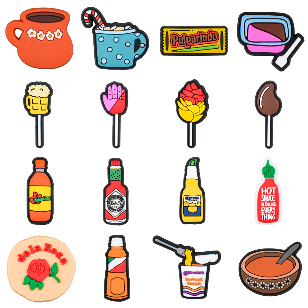 Food Snacks For Kids Party - Mexican Shoe Charms Food Snacks Sauce