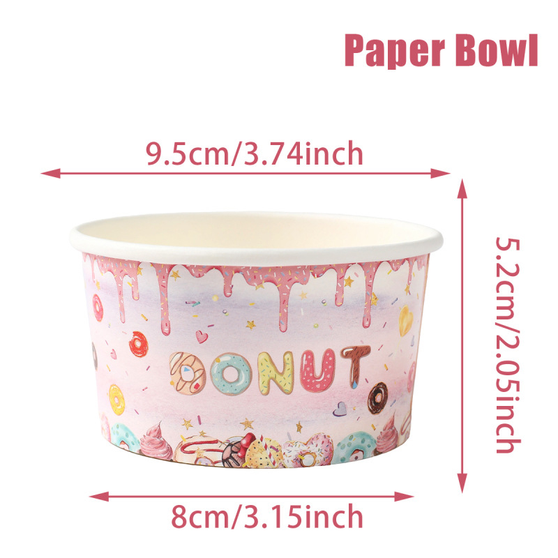 5-50pcs/Pack Paper Ice Cream C - مراجعة Food Snacks For Kids Party وسعره