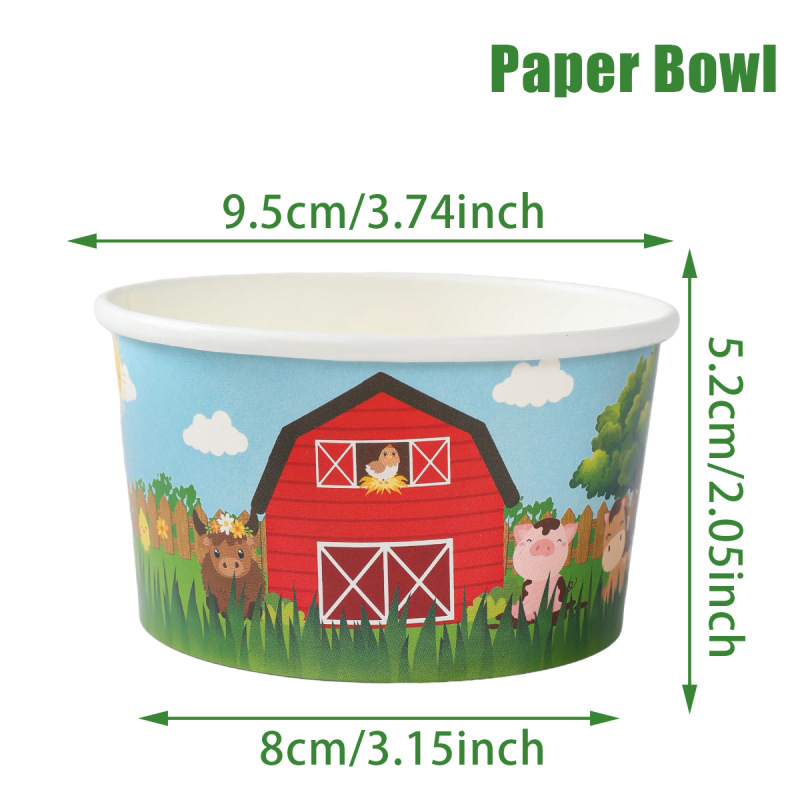 5-50pcs/Pack Paper Ice Cream C - مراجعة Food Snacks For Kids Party وسعره
