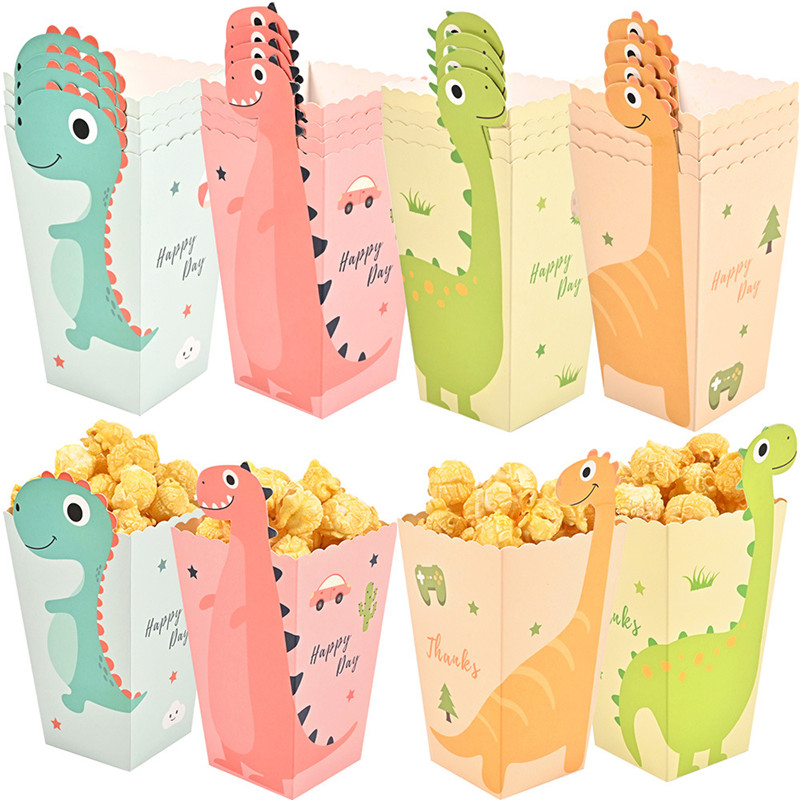 4Pcs Cartoon Dinosaur Boxes Di - مراجعة Food Snacks For Kids وسعره