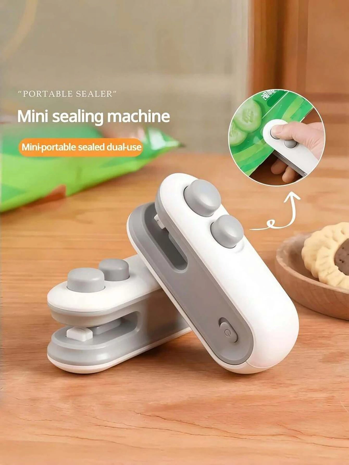 Mini Portable Snack Bag Sealer - مراجعة Food Snacks Easy وسعره