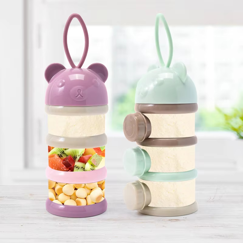 3/4Layer Baby Portable Baby Fo - مراجعة Food Snacks For 1 Year Old وسعره