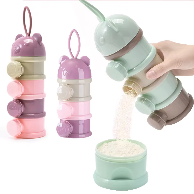 3/4Layer Baby Portable Baby Fo - مراجعة Food Snacks For 1 Year Old وسعره
