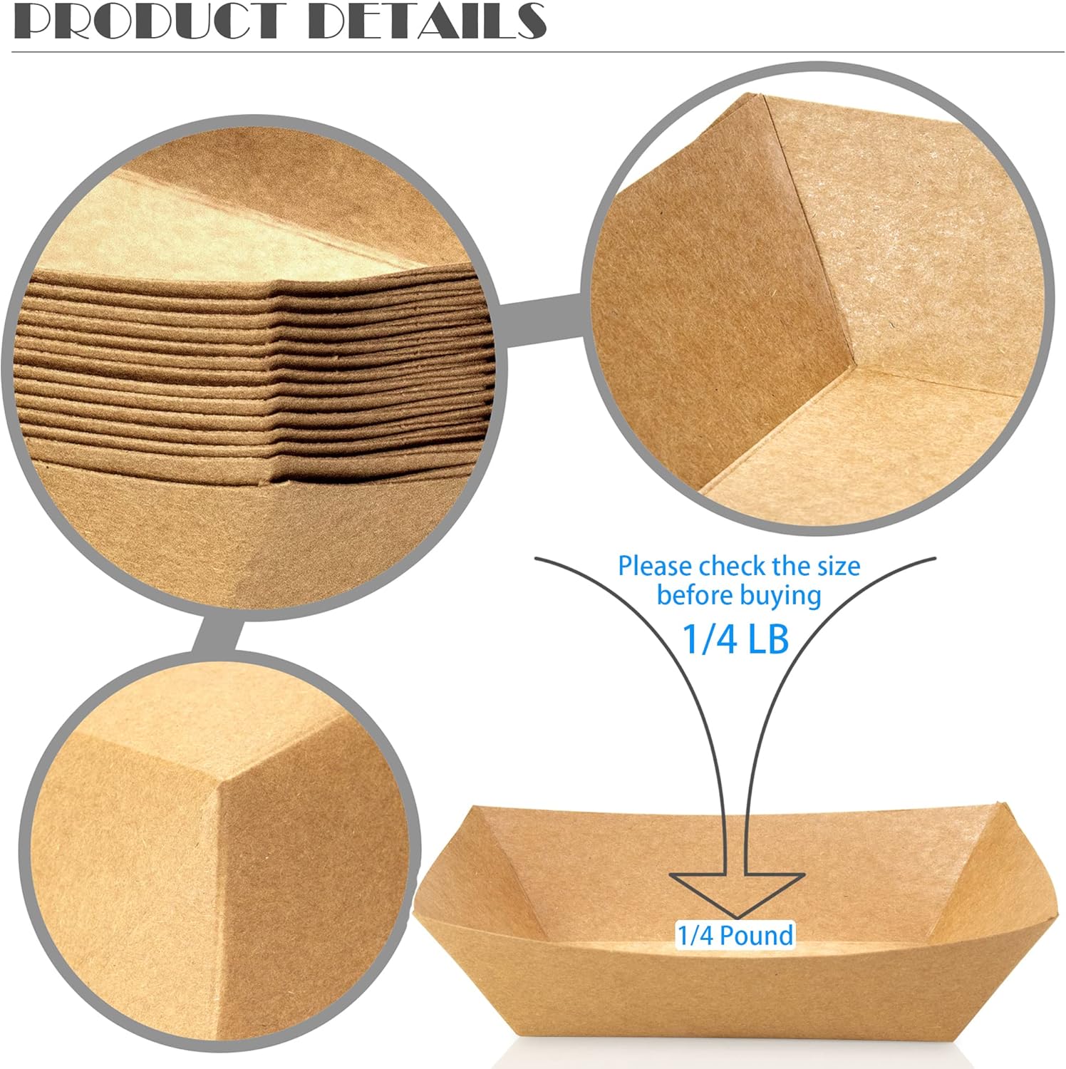 200 Pack Small Paper Food Tray - مراجعة Food Snacks Images وسعره