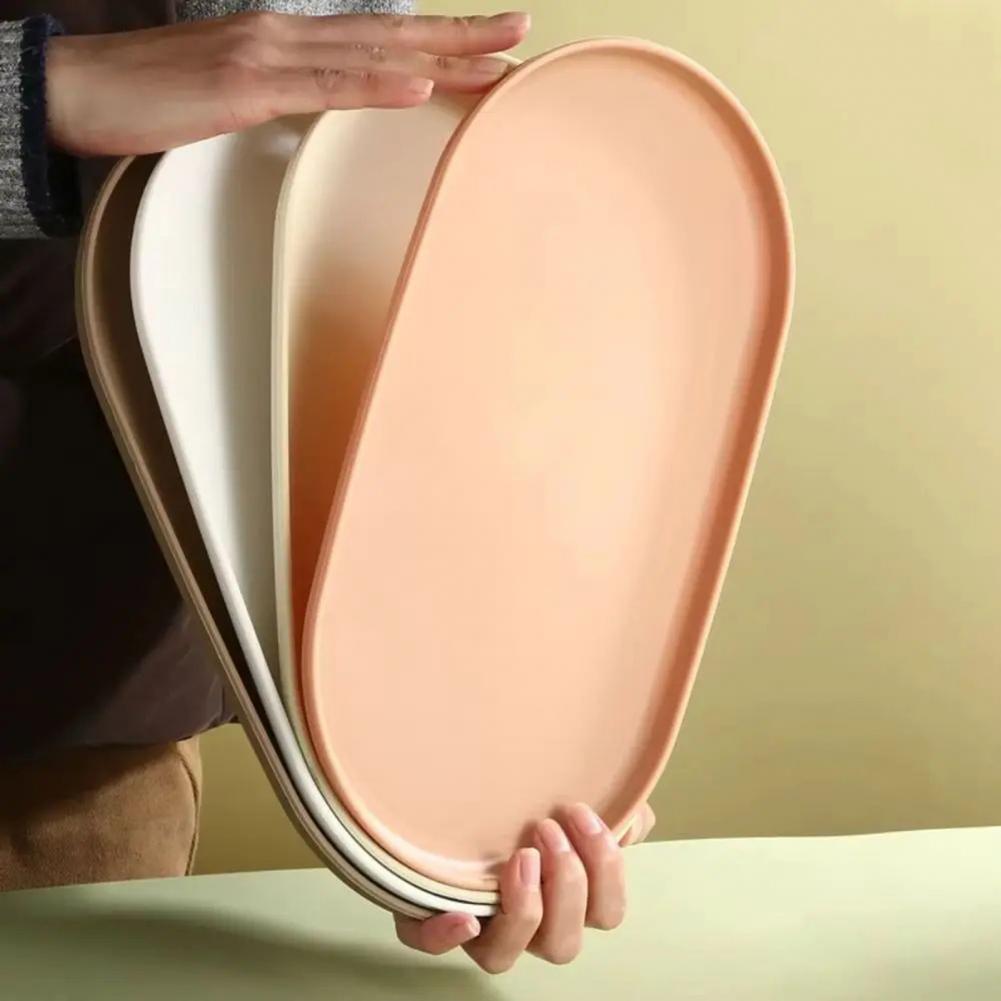 Stackable Fruit Plate Oval Sha - مراجعة Food Snacks For Camping وسعره