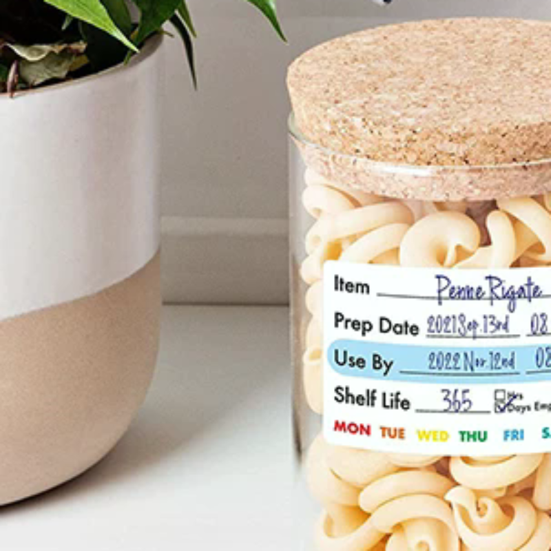 300Pcs/Roll Kitchen Date Food  - مراجعة Snacks Food Labels وسعره