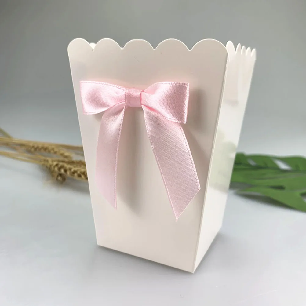 12pcs Pink Bow Popcorn Box Par - مراجعة Food Snacks For 1 Year Old وسعره