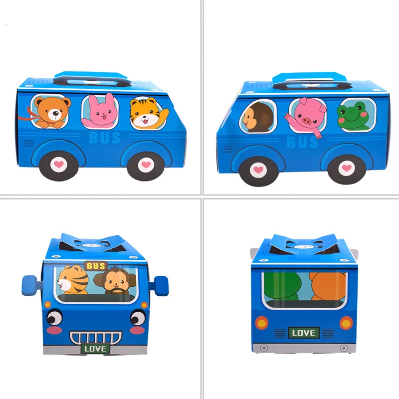 6PCS Gift Box Packaging Handle - مراجعة Food Snacks For Kids Party وسعره