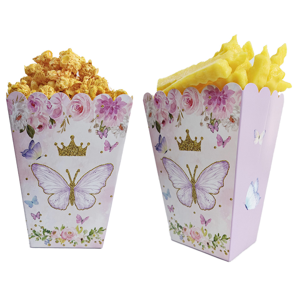 6/12/24/30pcs Butterfly Popcor - مراجعة Food Snacks For Kids وسعره