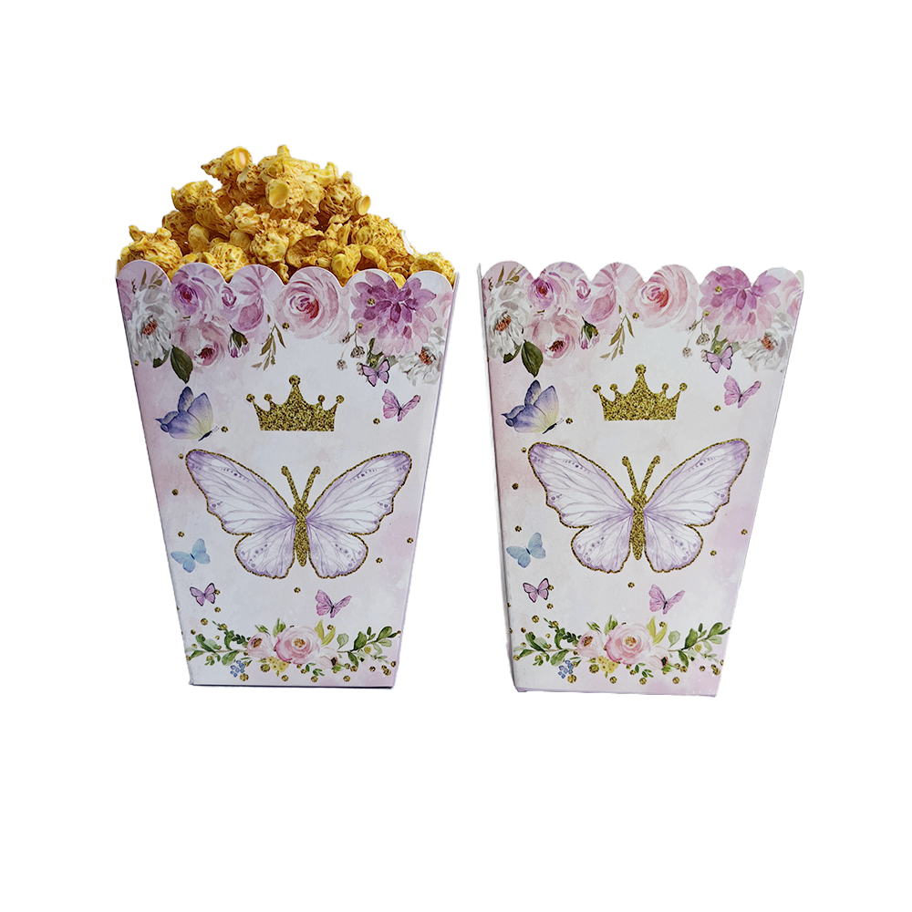 6/12/24/30pcs Butterfly Popcor - مراجعة Food Snacks For Kids وسعره