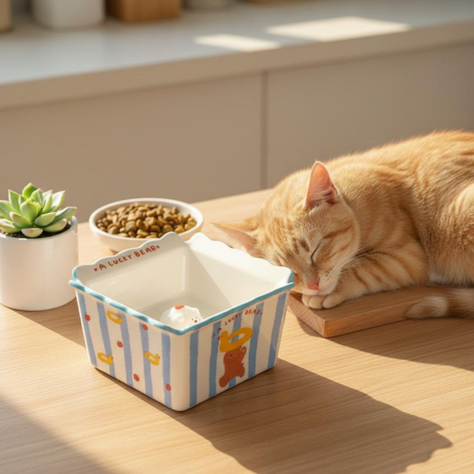 Snack Box Design Cat Bowl Easy - مراجعة Food Snacks Easy وسعره