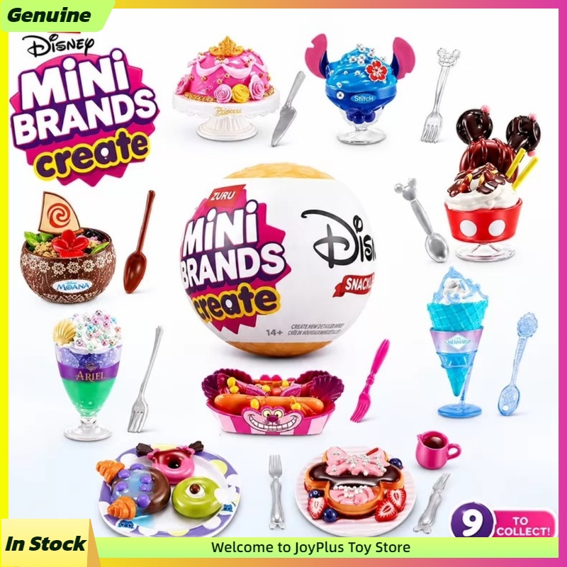 ZURU Mini Brands Create Disney - مراجعة Food Snacks Brands وسعره