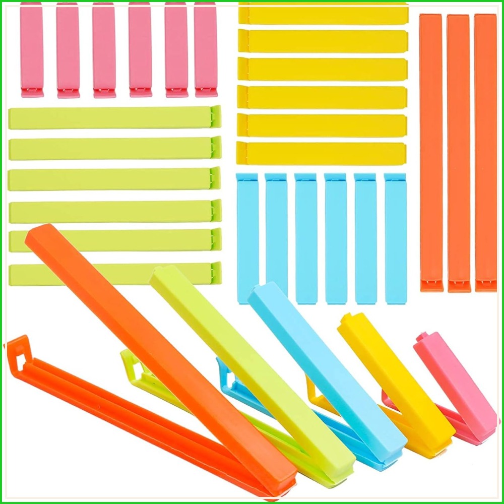 27pcs Plastic Bag Sealing Clip - مراجعة Food Snacks Images وسعره