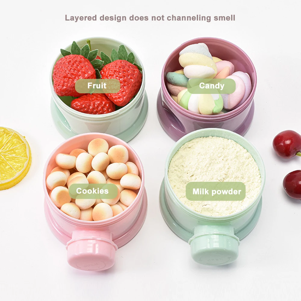 4Layer Bear Style Portable Mil - مراجعة Food Snacks For 1 Year Old وسعره