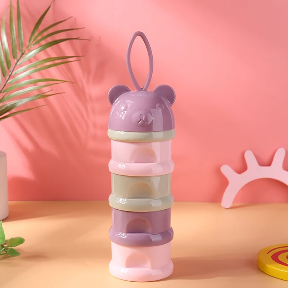 4 Grid Portable Milk powder bo - مراجعة Food Snacks For 1 Year Old وسعره
