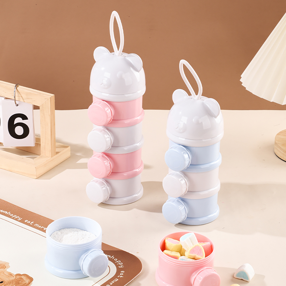 4 Grid Portable Milk powder bo - مراجعة Food Snacks For 1 Year Old وسعره