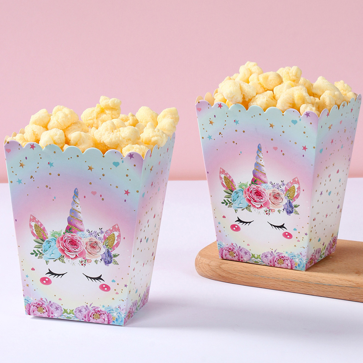 8pcs Paper Candy Cartons Popco - مراجعة Food Snacks For Kids Party وسعره