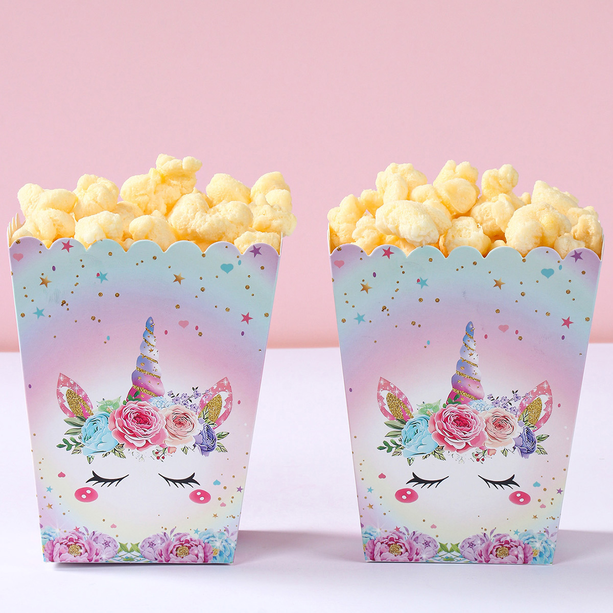 8pcs Paper Candy Cartons Popco - مراجعة Food Snacks For Kids Party وسعره