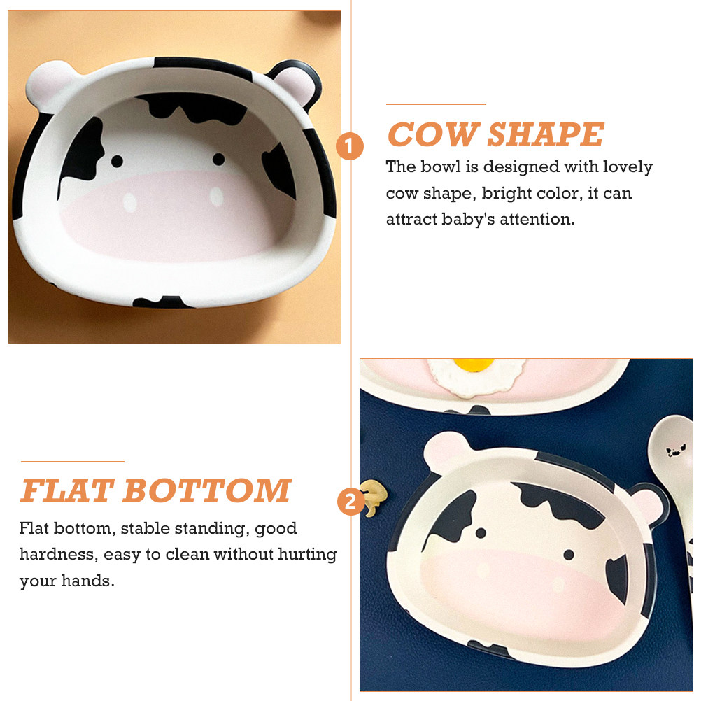 1Set Cow Shaped Fiber Dessert  - مراجعة Food Snacks For Kids Party وسعره