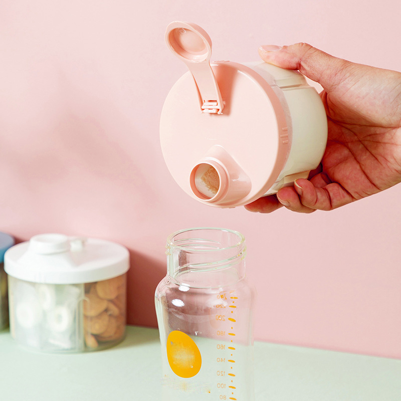4 Grid Portable Baby Food Stor - مراجعة Food Snacks For Kids وسعره