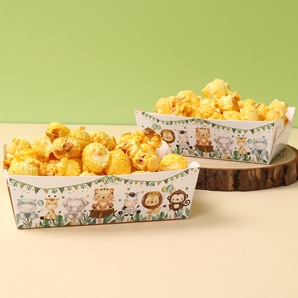 Jungle Animal Mini Snack Trays - مراجعة Food Snacks For 1 Year Old وسعره