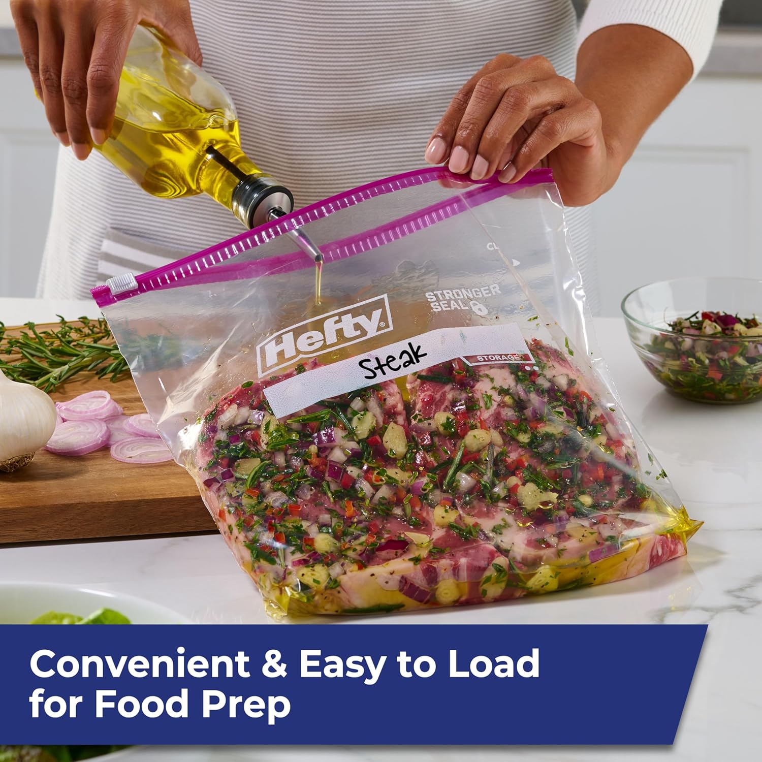 Hefty Slider Gallon Storage Ba - مراجعة Snacks Food Labels وسعره