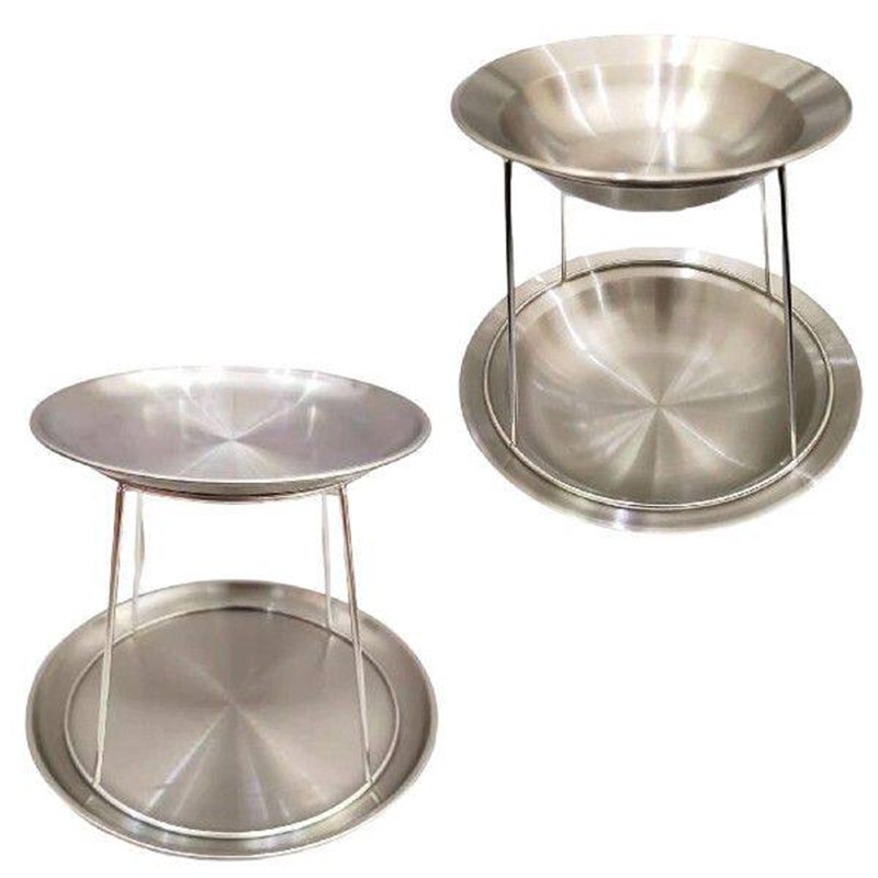 2 Tier round Seafood Stand Sna - مراجعة Food Snacks Brands وسعره
