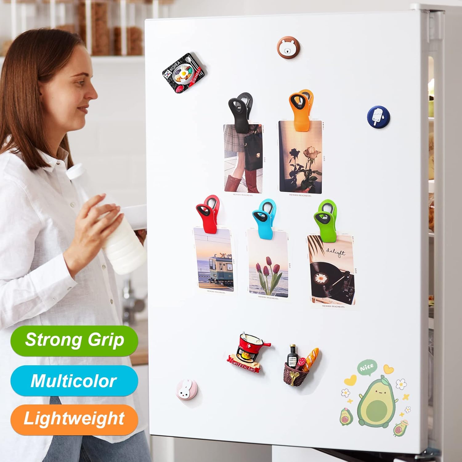 12 Pack Chip Clips, Heavy Duty - مراجعة Food Snacks Images وسعره