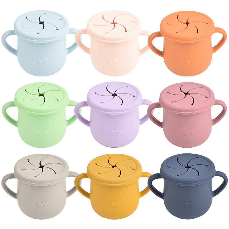 Baby Silicone Feeding Cups Por - مراجعة Food Snacks For 1 Year Old وسعره