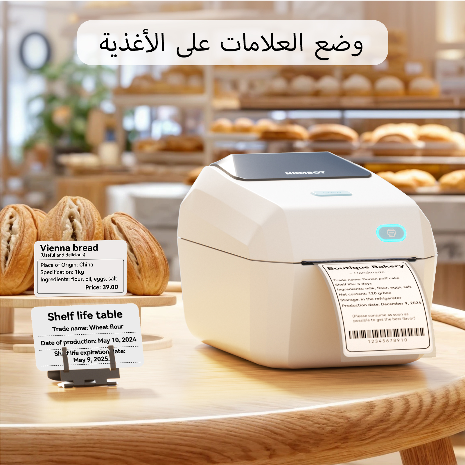 NIIMBOT K3  Smart Food Snack T - مراجعة Snacks Food Labels وسعره