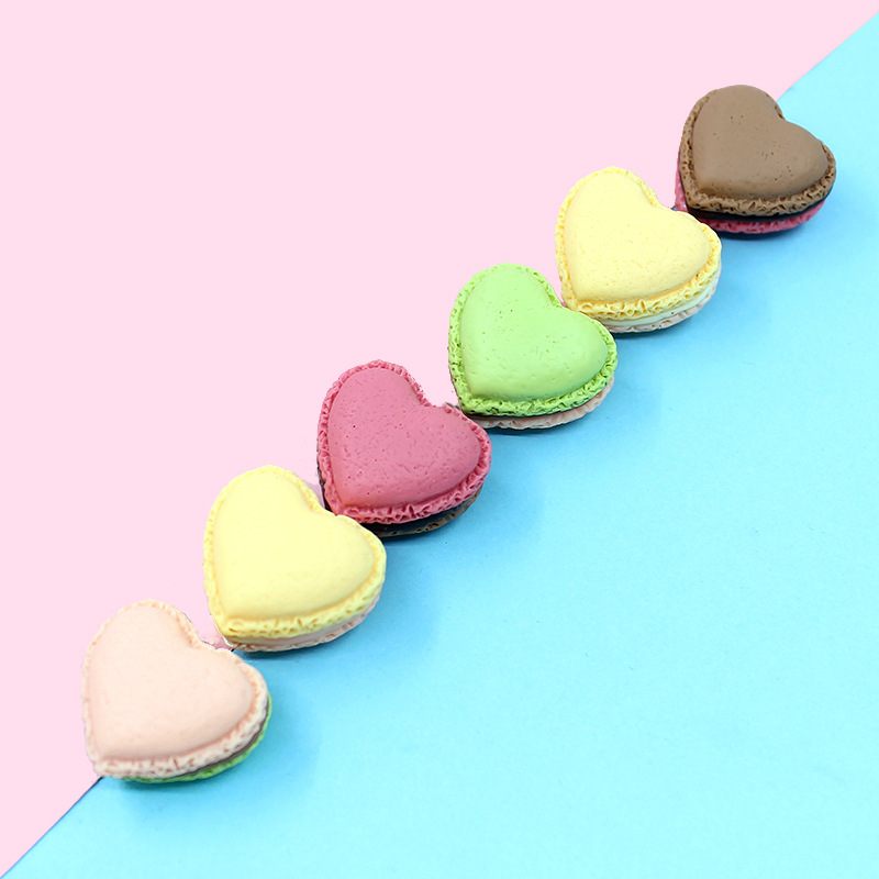 6PCS Simulation Macaron Model  - مراجعة Food Snacks For Kids وسعره