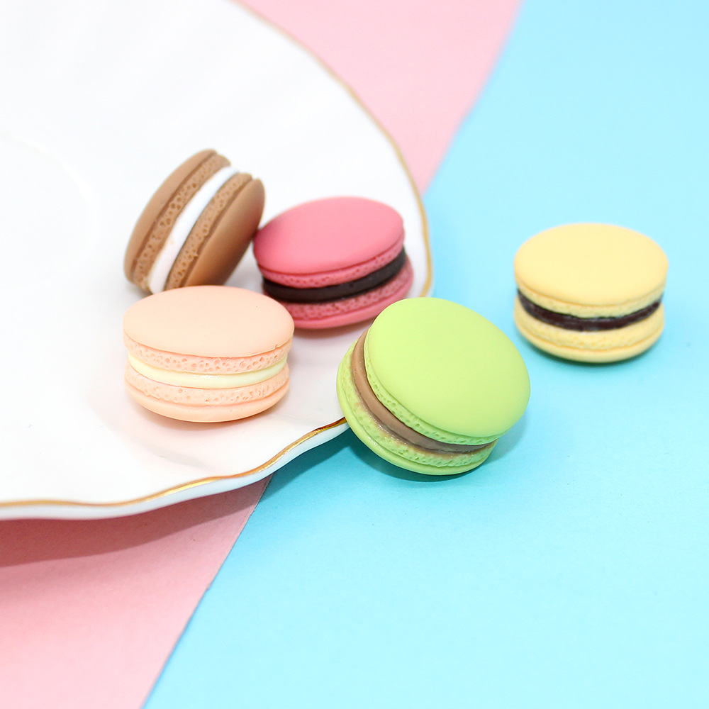 6PCS Simulation Macaron Model  - مراجعة Food Snacks For Kids وسعره