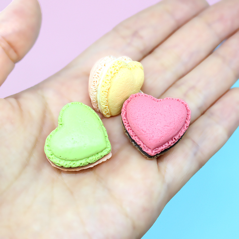 6PCS Simulation Macaron Model  - مراجعة Food Snacks For Kids وسعره