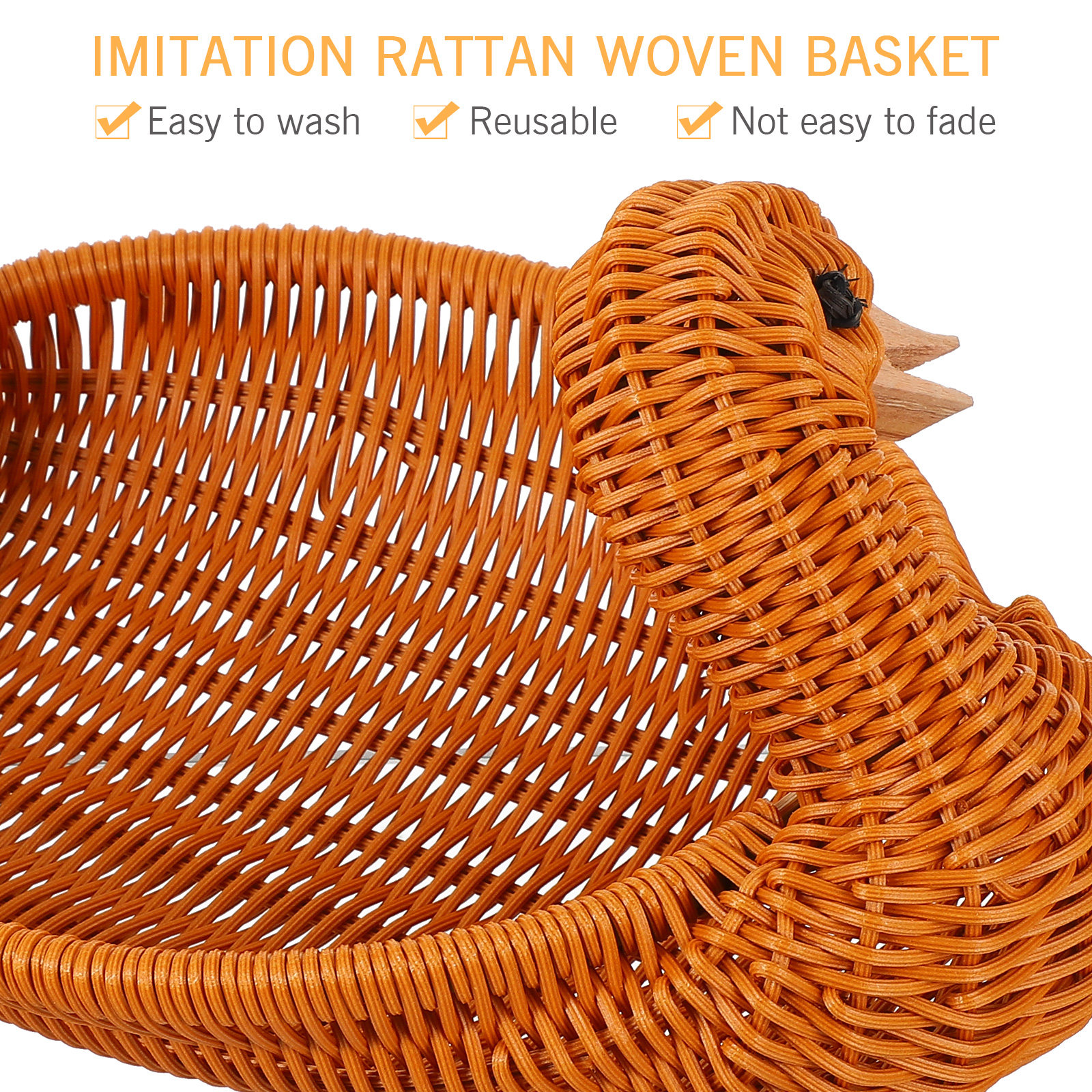 Imitation Rattan Woven Fruit B - مراجعة Food Snacks Easy وسعره