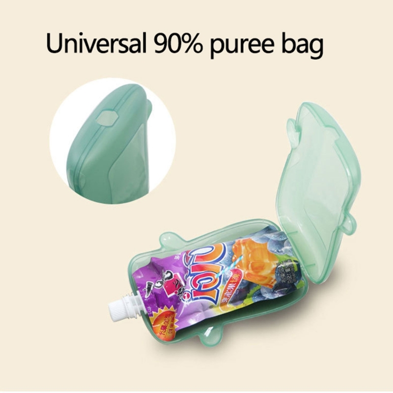 Convenient Food Pouch Holder M - مراجعة Food Snacks For 1 Year Old وسعره