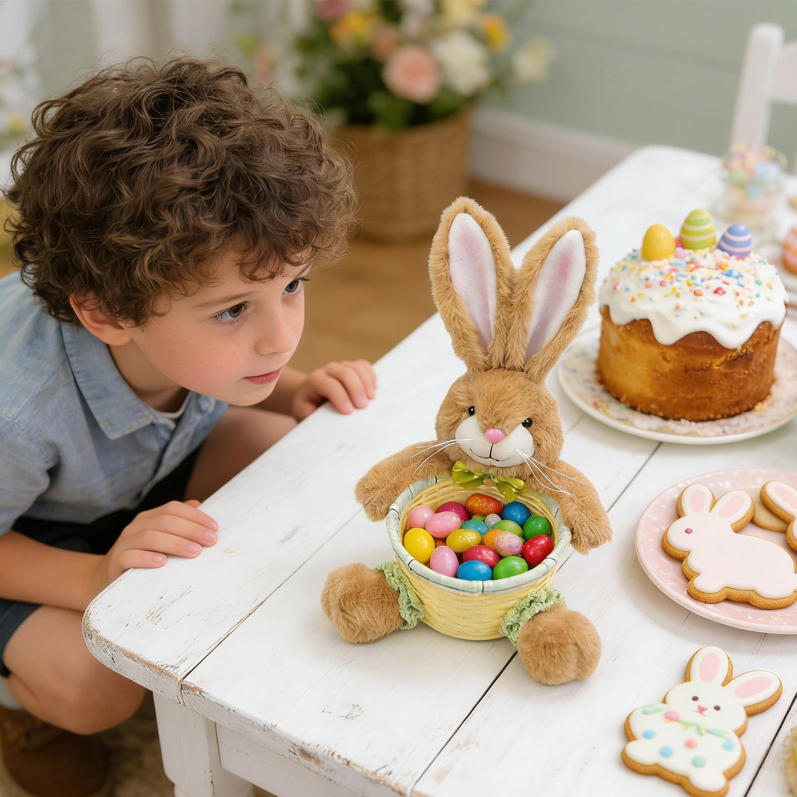 Easter Bunny Basket Candy Stor - مراجعة Food Snacks For Kids Party وسعره