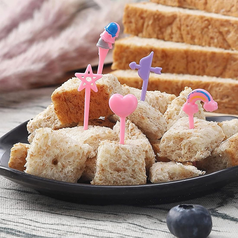 Fruit Forks for Kids Children  - مراجعة Food Snacks For Kids Party وسعره