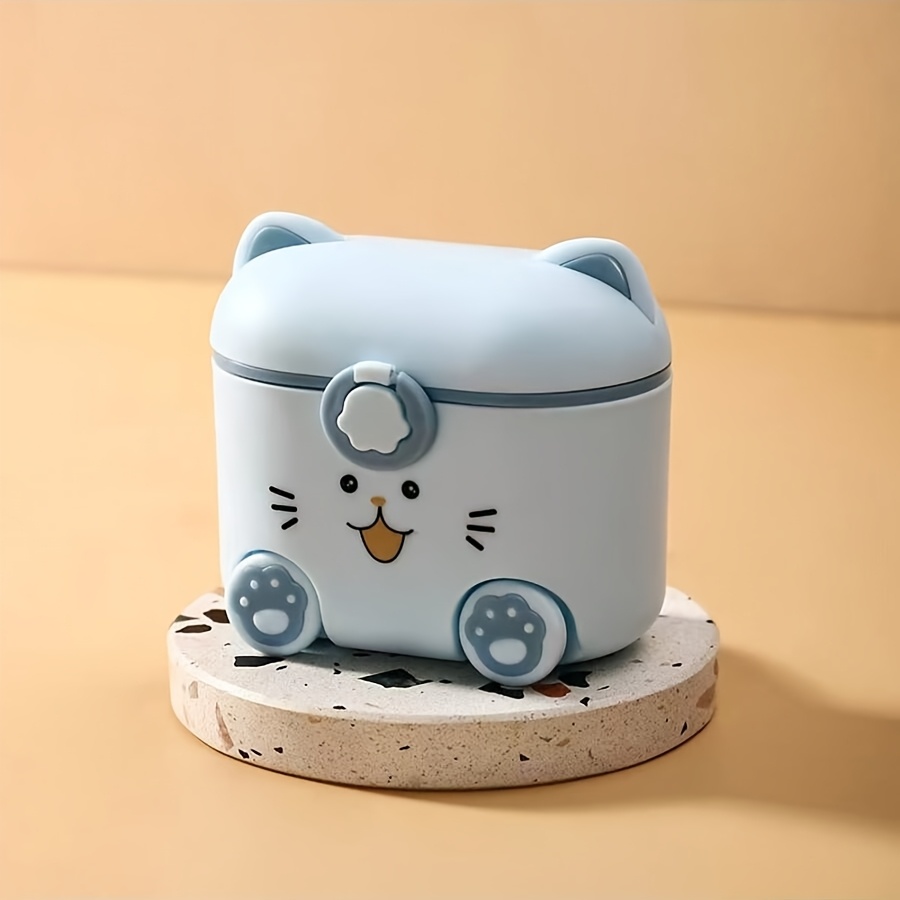 Cute Cat Milk Powder Container - مراجعة Food Snacks For 1 Year Old وسعره