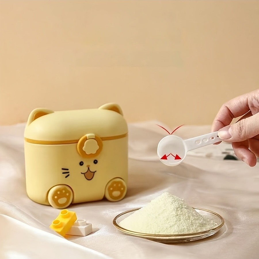 Cute Cat Milk Powder Container - مراجعة Food Snacks For 1 Year Old وسعره