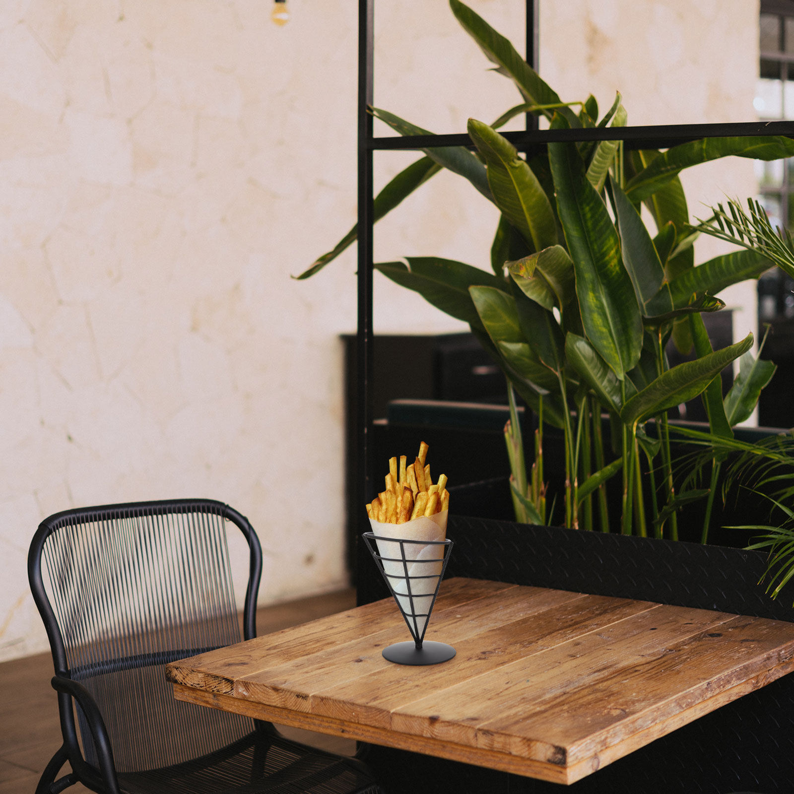 Iron French Fries Rack Sturdy  - مراجعة Food Snacks Easy وسعره
