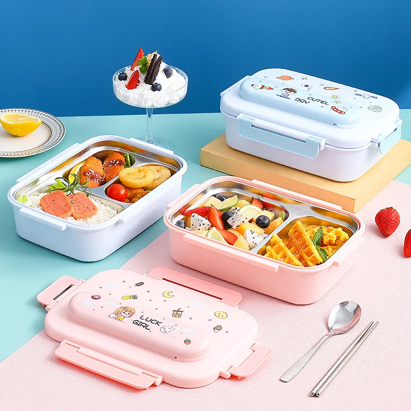 304 Stainless Steel Kids Lunch - مراجعة Food Snacks For Kids وسعره