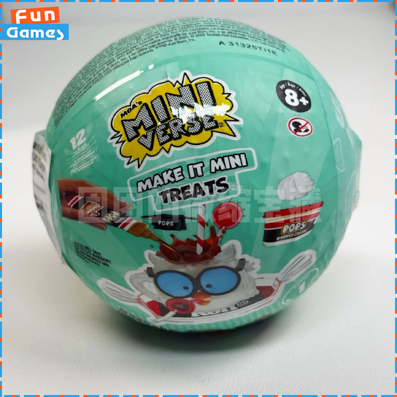 MGA Miniverse Mini Blind Ball  - مراجعة Food Snacks For Kids وسعره
