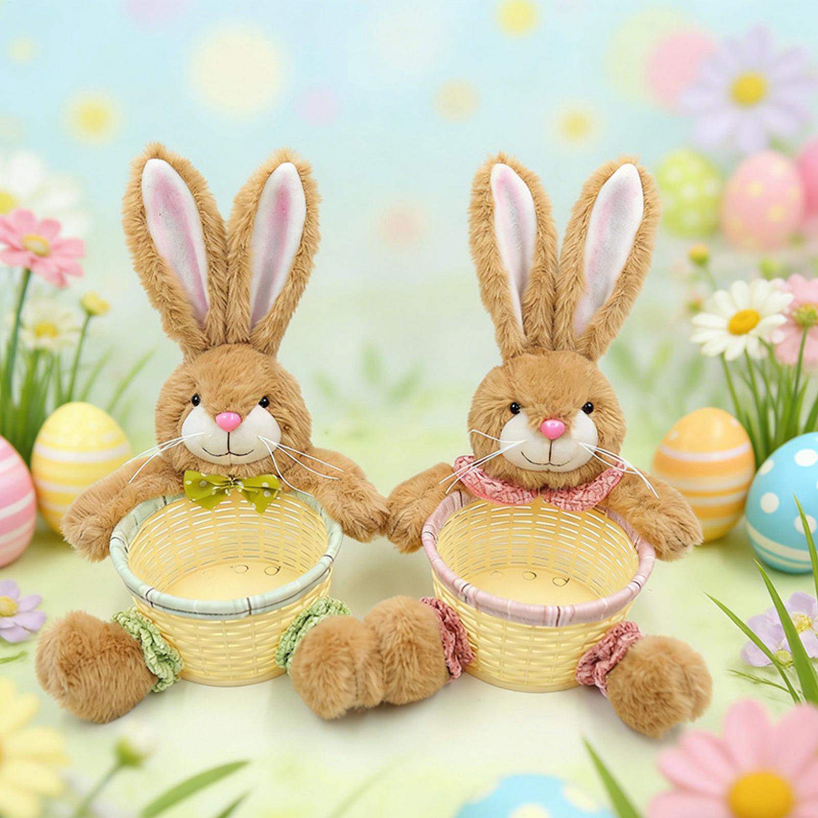 Easter Basket Cute Bunny Shape - مراجعة Food Snacks For Kids Party وسعره