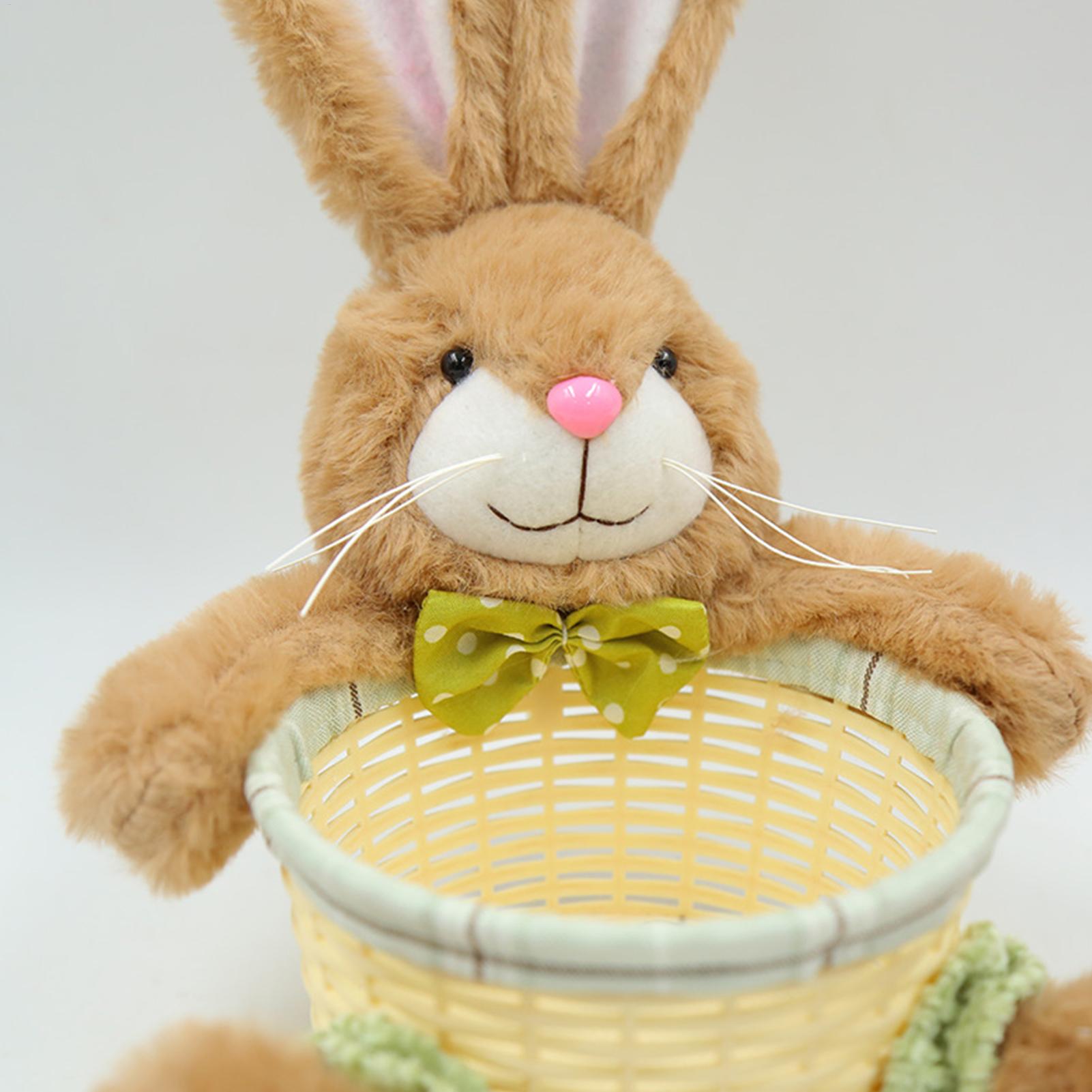 Easter Basket Cute Bunny Shape - مراجعة Food Snacks For Kids Party وسعره