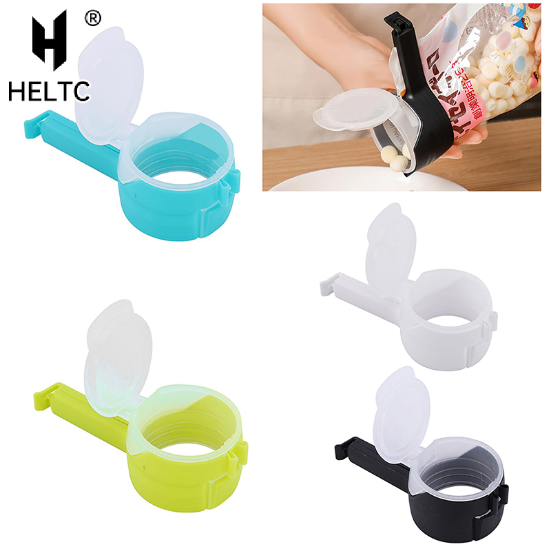 4PCS Food Bag Clips With Pour  - مراجعة Food Snacks Easy وسعره