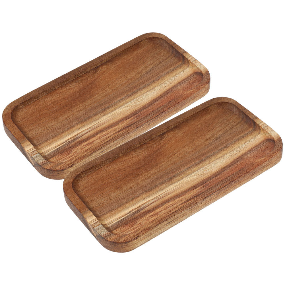 2Pcs Rustic Farmhouse Wooden S - مراجعة Food Snacks For Camping وسعره